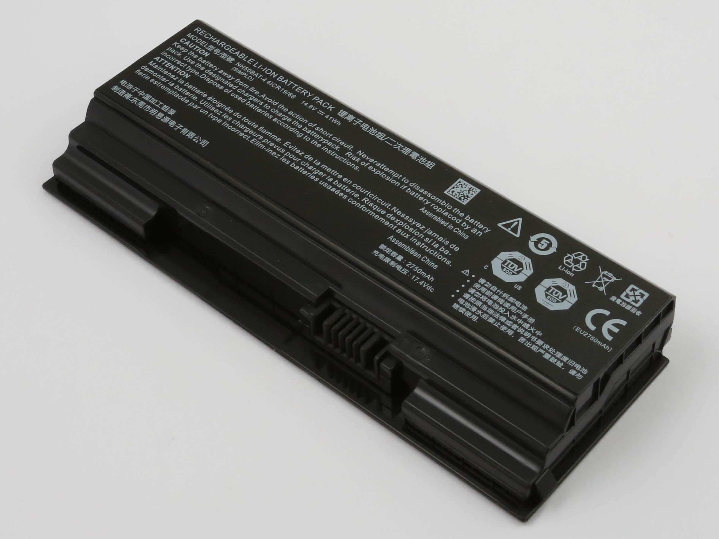 Ersatzakku für Clevo NH50ED NH55EDQ