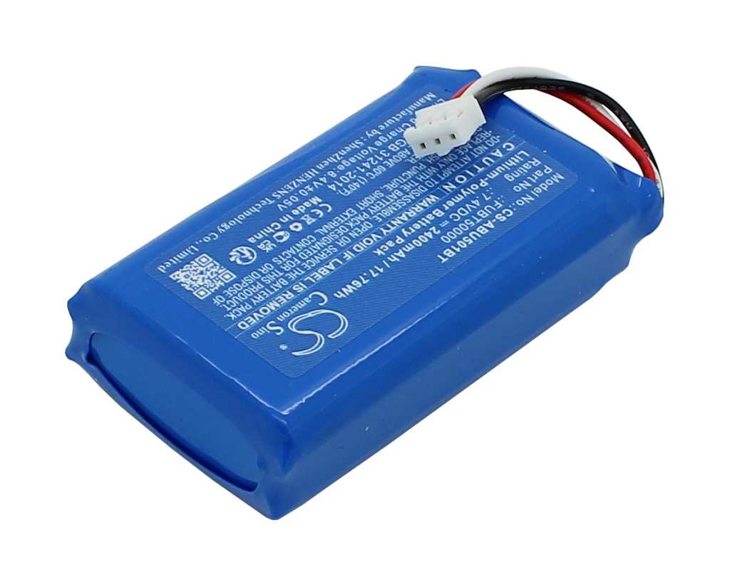 abbildung-1-bp-speicherbatterie-7-4v-2400mah-ersetzt-abus-fubt50000-1 Ersatzbatterie Speicherbatterie für Abus Secvest Funkalarmzentrale FUBT50000 FUAA50600