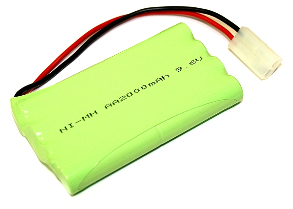 Akku RC2000 Mignon 8er-Squarepack TAM-Stecker Racing für ferngesteuertes Auto Mattel L5477 - Tyco RC