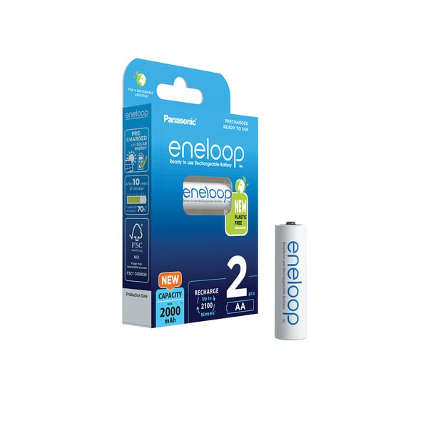 Panasonic Eneloop HR3-TG-BP Mignon AA für Philips Player X-Treme 45 ESA 3 AZ7882/00