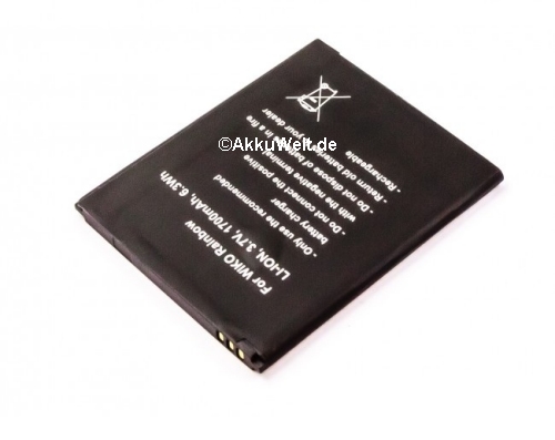 Ersatz Akku für Wiko Bloom Cink Five Darknight Rainbow S104-G66003-00