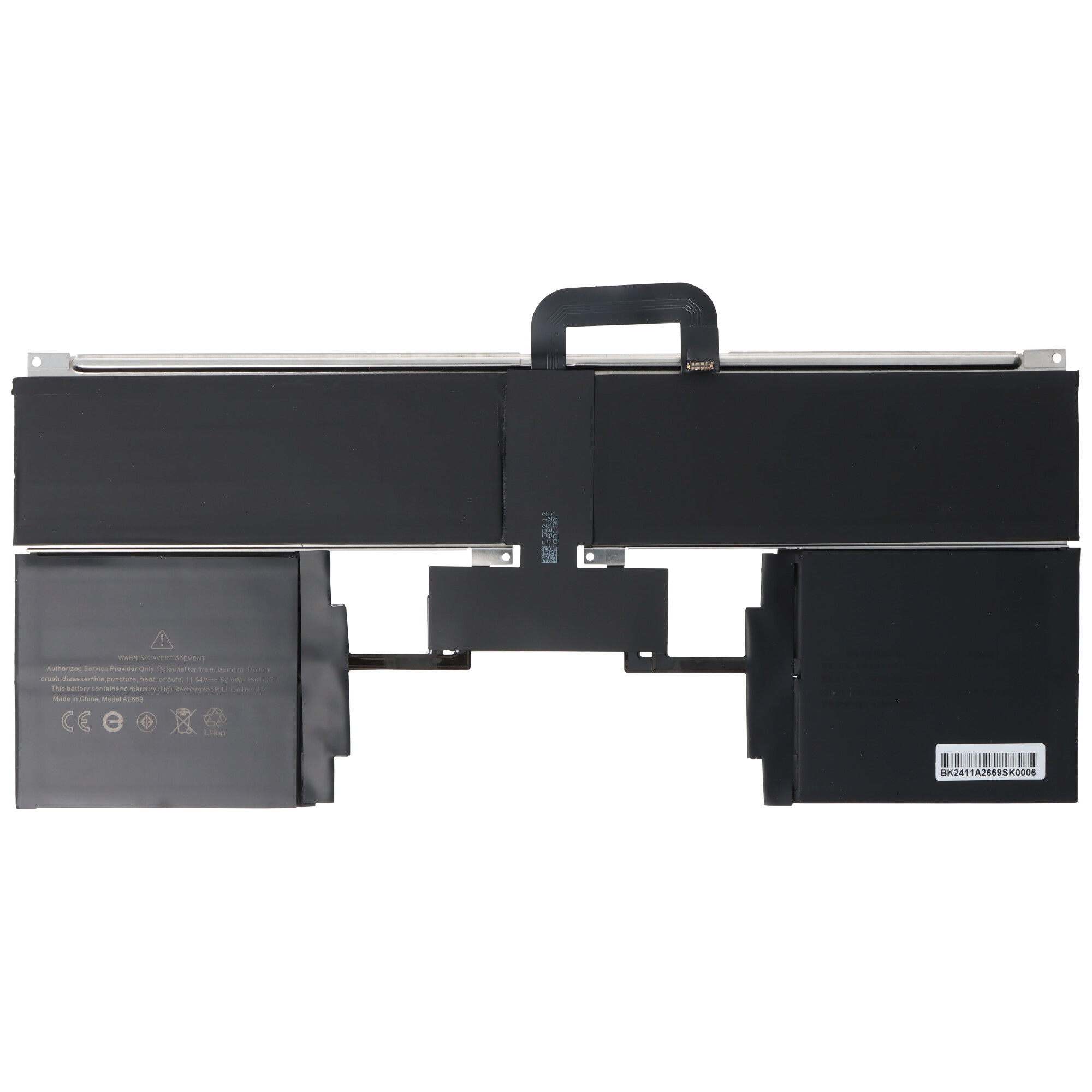 54170vxaTUDDyAveD4-1 Ersatzakku für Apple A2669 MacBook Air 13" M2 A2681 (2022)