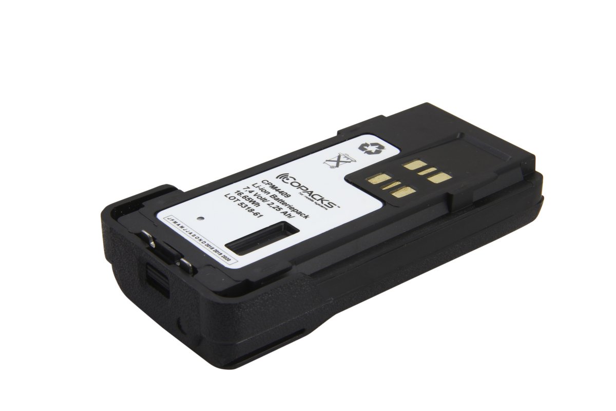 CPM4409-1 Ersatzakku Funkgeräteakku Motorola DP2400 DP2600 DP4000