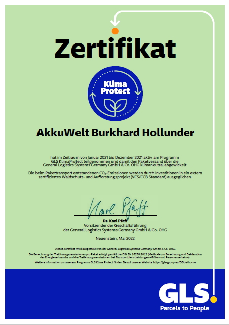 GLS KlimaProtect