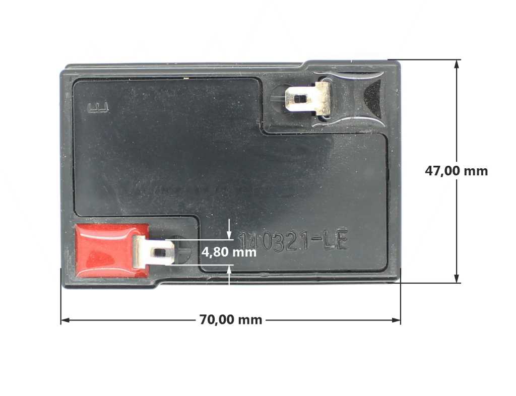 Bleigel-Akku für Sonnenschein Powerfit S306/4S S306 / 4S