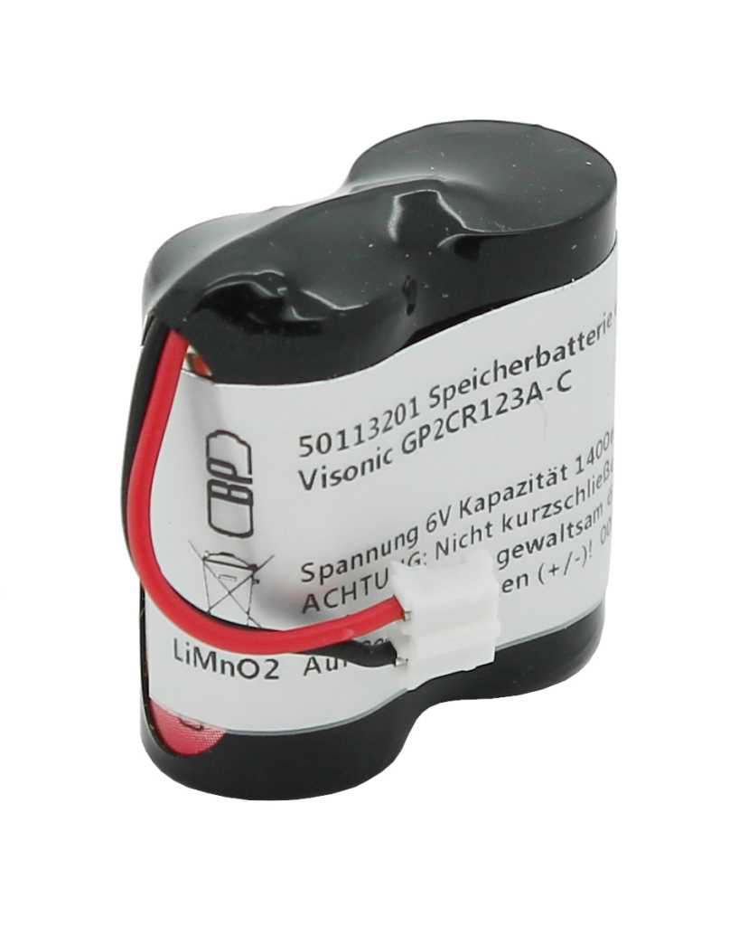 abbildung-bp-speicherbatterie-6v-ersetzt-visonic-gp2cr123a-c-1 Ersatz Speicherbatterie für Visonic GP2CR123A-C 103-302891 103-302915 EVE2CR17450-C