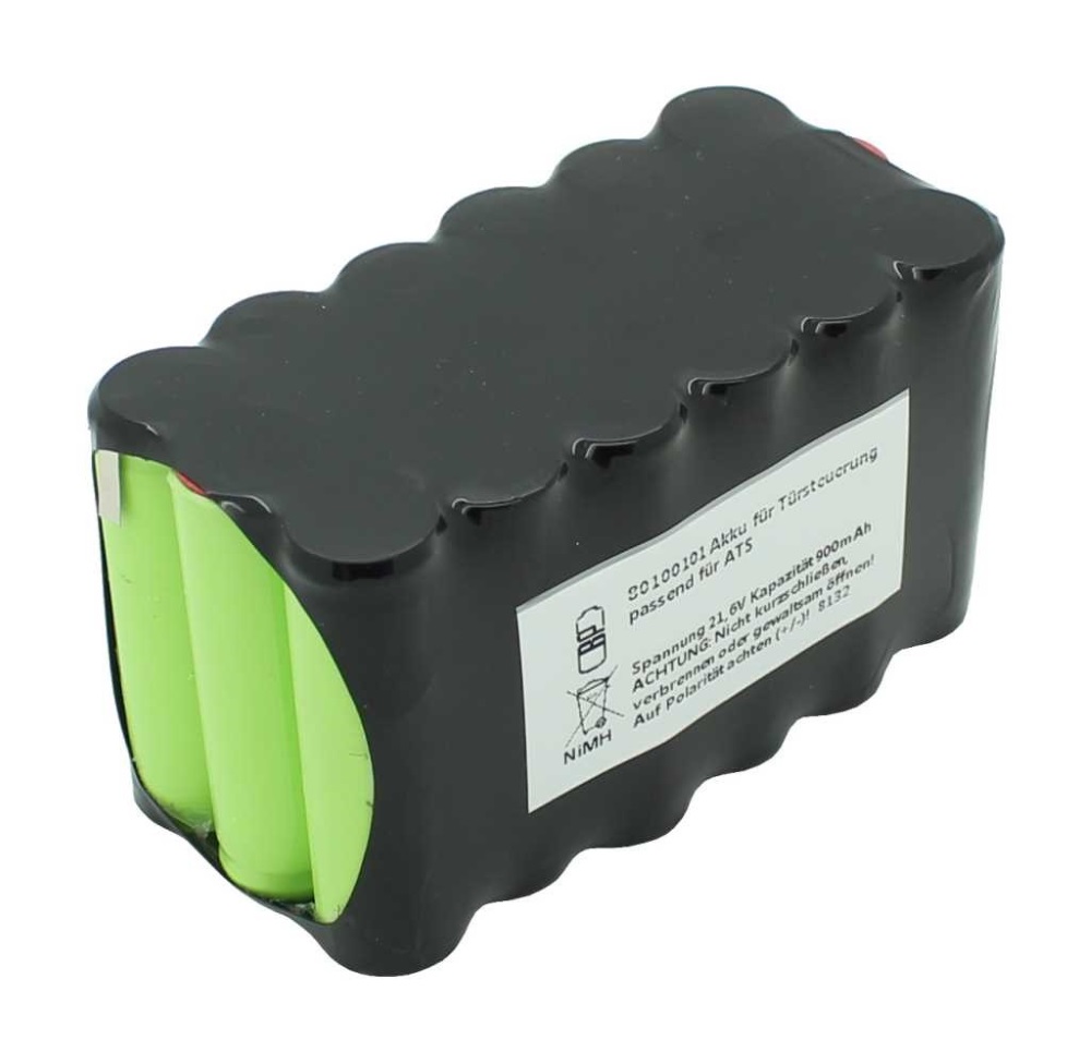 Ersatzakku für ATS Automatik-Tür-Systeme A-8002800 Türsteuerung ATS Türen Türöffnung mit 21,6 Volt