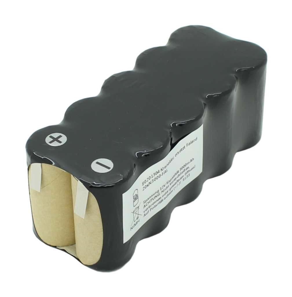 Ersatzakku für Kranakku Falard 20xN3000-FAL Falard Surrogate Radio Geismar PEM 807 LEM 460
