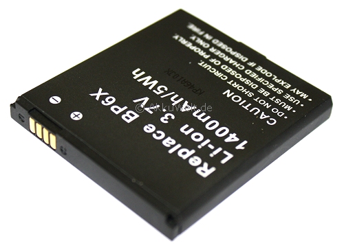 Ersatz Akku für Motorola Milestone BP-6X A855 Droid A855 Sholes