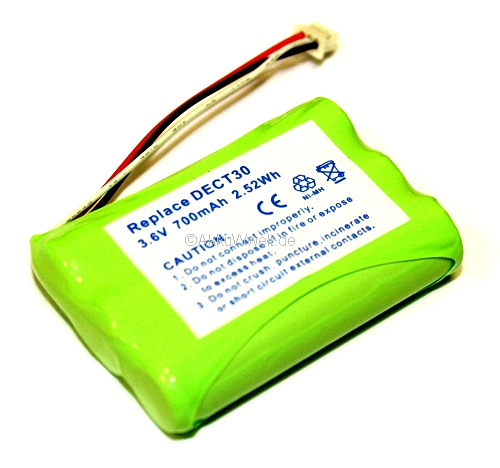 Ersatz Akku für Agfeo DECT 30 DECT30 Elmeg 300 84743411