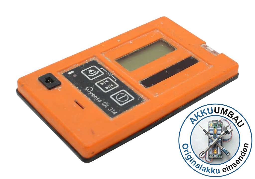 Zellentausch Messgeräte Quante QL314 Baulaser Messgeräteakku