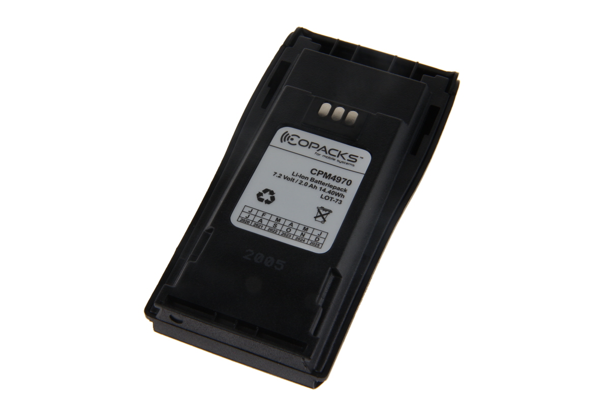 CPM4970-1 Ersatzakku Funkgeräteakku Motorola DP1400 CP140 CP040