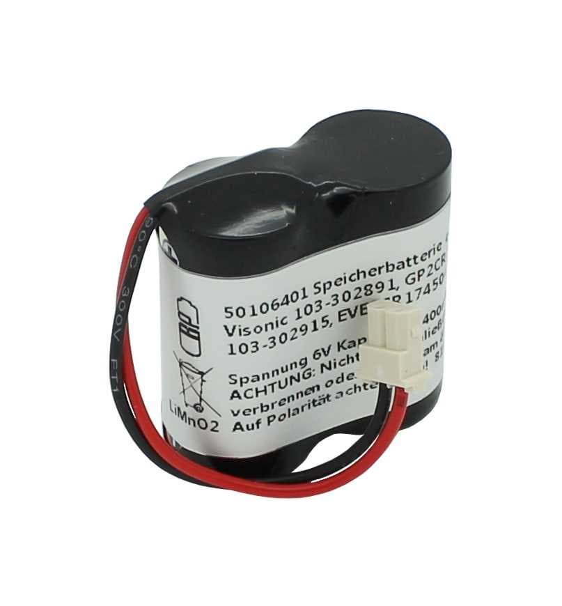 Ersatz Speicherbatterie für Visonic 103-302891 GP2CR123A-C 103-302915 EVE2CR17450-C Next CAM PGS
