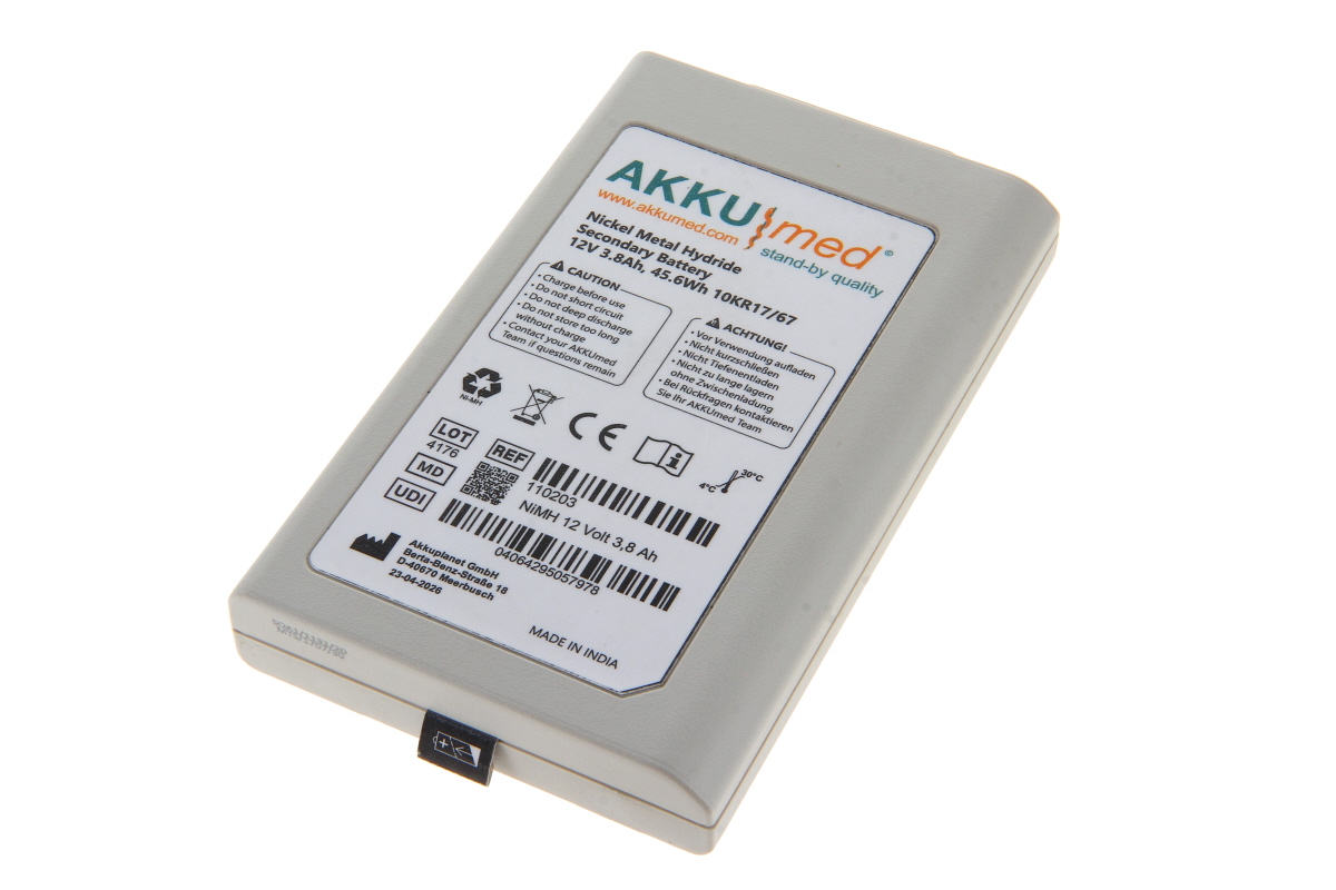 AKKUmed Ersatzakku für Siemens / Maquet Monitor Servo-i