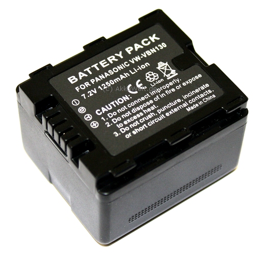 2_3358_lrg Ersatzakku für Panasonic VW-VBN130E-K HDC-HS900 HDC-SD800 HDC-SD