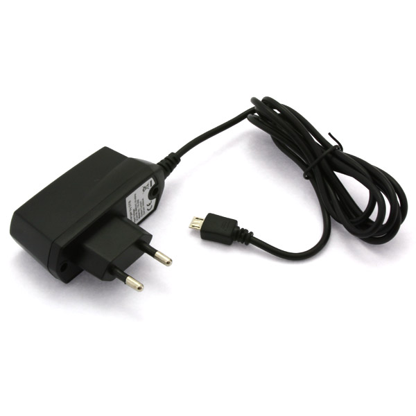 Reise-Ladegerät (100-250V) mit Micro-USB Stecker