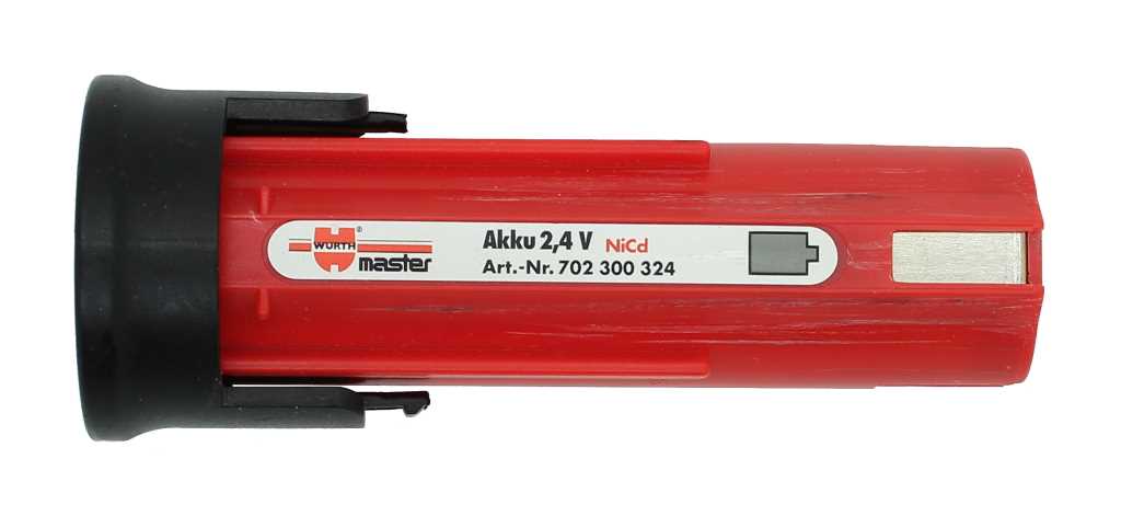 Zellentausch Werkzeugakku Würth 702 300 324