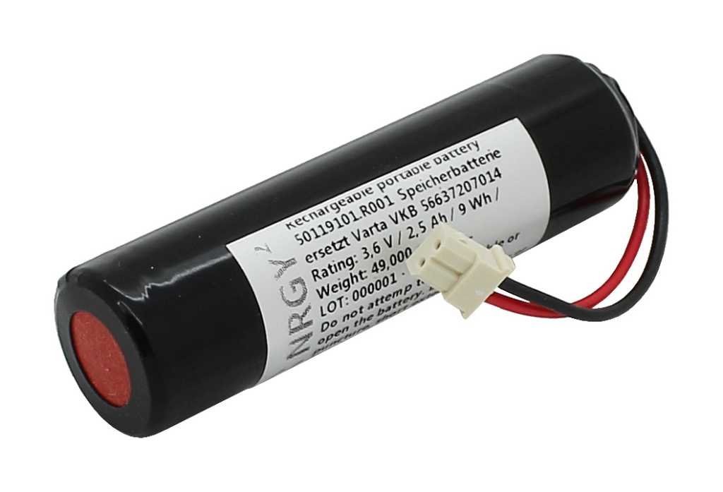 Ersatzbatterie Speicherbatterie für Varta 56637201016