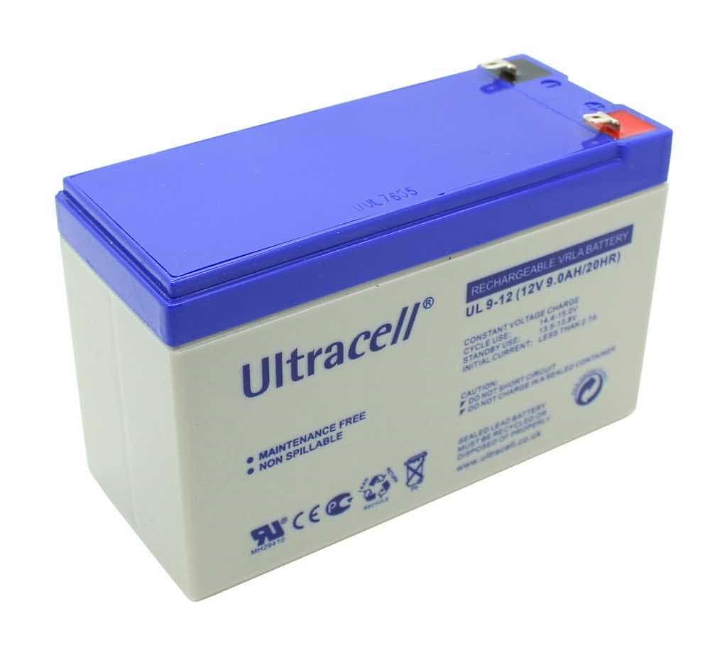 68050901 Original Ultracell Bleigelakku UL9-12 E-Scooter E-Roller Notstrom