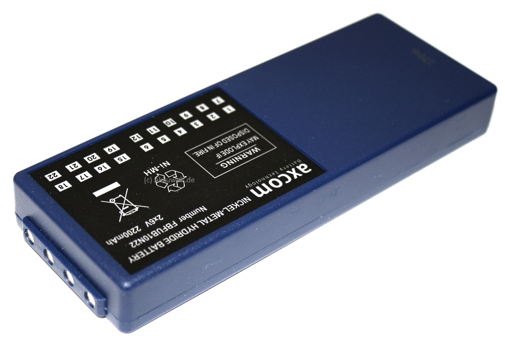 Ersatzakku für HBC Kransteuerung FUB10AA FuB10a FBFUB10 FUB10XL FUB78AA 53210 Fub10