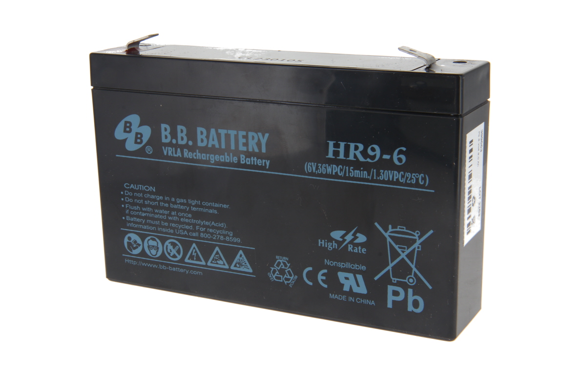 B.B. Blei Akku Typ HR9-6