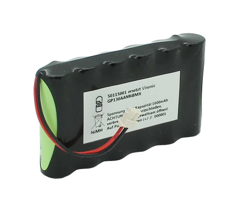 Ersatz Speicherbatterie für Visonic GP130AAM6BMX