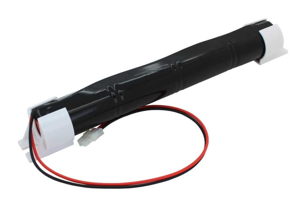 Ersatzakku für Notleuchten Saft Ref. 802106 mit Kabel und Stecker Notleuchtenakku