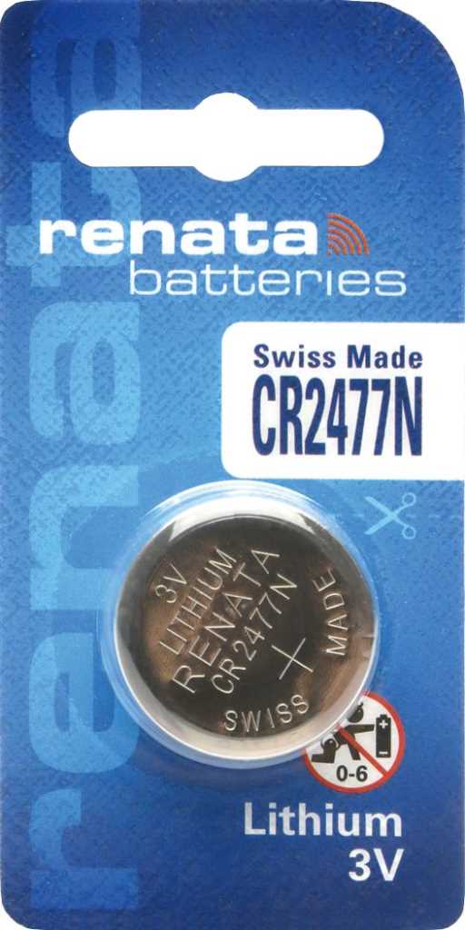 abbildung-bp-renata-lithiumzelle-cr2477n-1 Renata Knopfzelle CR2477N Uhrenbatterie Rauchmelder