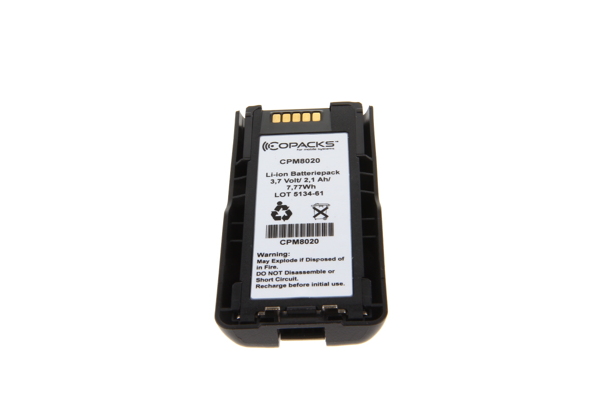 CPM8020-1 Ersatzakku Funkgeräteakku für Motorola MTP3000 MTP6000 Serie