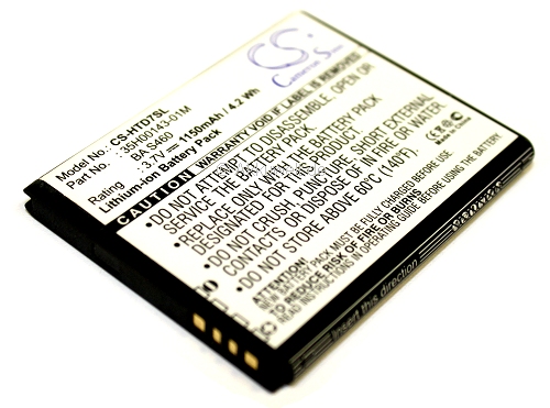 Ersatzakku für HTC Wildfire 35H00154-01M BD29100 BA S460