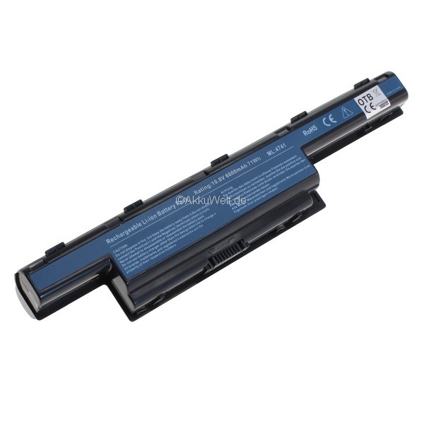30401eefdd98ef27fc65d0045cde33f356a62b2acdc26 Ersatzakku für eMachines D640 / E529 Gateway NS41 / NS41I