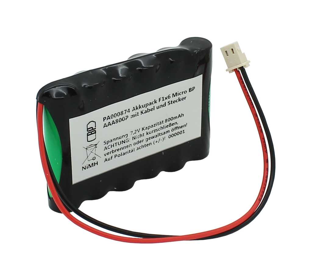 abbildung-bp-akkupack-nimh-7-2v-800mah-f1x6-micro-bp-aaa800p-mit-150mm-kabel-und-stecker-1 Akkupack F1x6 Micro BP AAA800P mit 150mm Kabel und Stecker