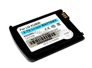 Ersatz Akku für LG KU800 Chocolate schwarz black LGLP-GBAM