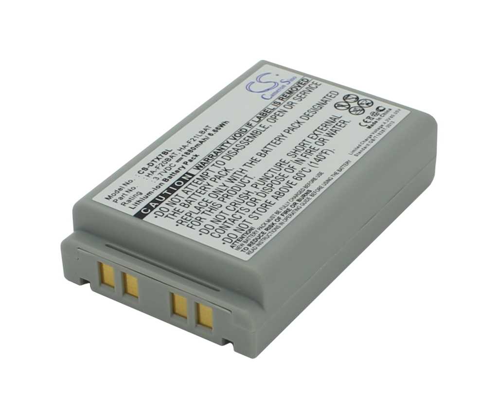 abbildung-bp-scannerakku-liion-3-7v-1880mah-ersetzt-casio-ha-f21lbat-1 Ersatzakku für Scanner Casio Scanner DT-X7 DT-X100 HA-F21LBAT HA-F20BAT