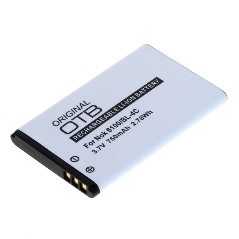 Ersatz Akku für Nokia 2690 6100 6260 6300 6600 7200 BL-4C