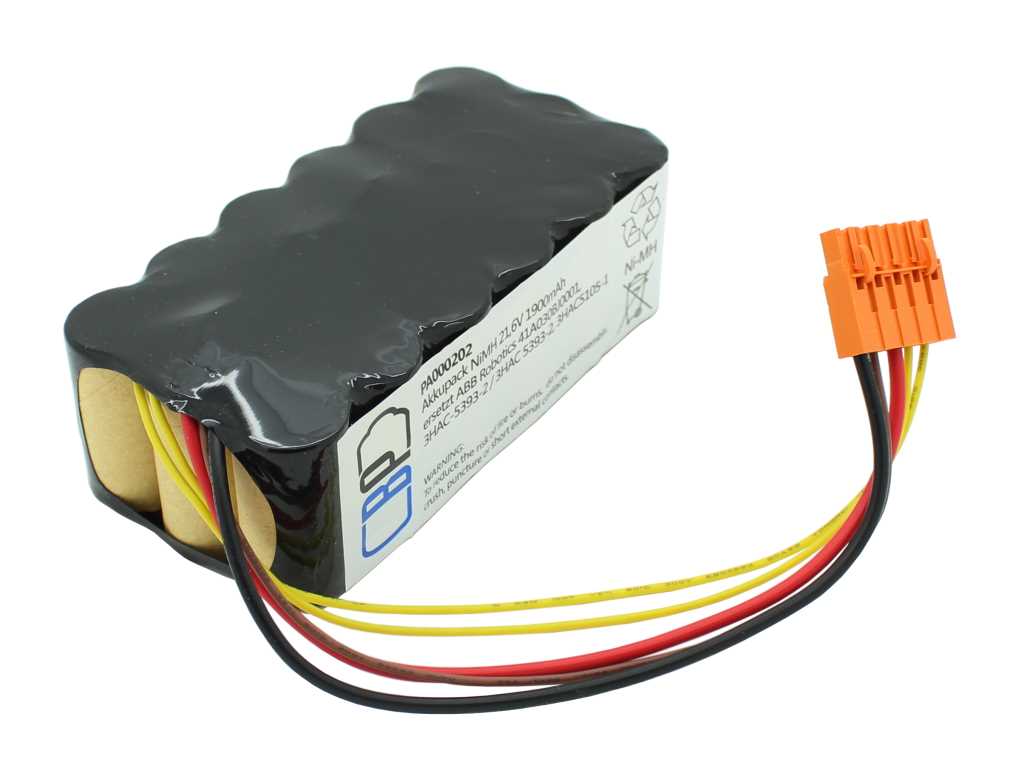 Ersatz Akku für ABB Robotics 41A030BJ0001 3HAC-5393-2 / 3HAC 5393-2, 3HAC5105-1 Accu Batterie