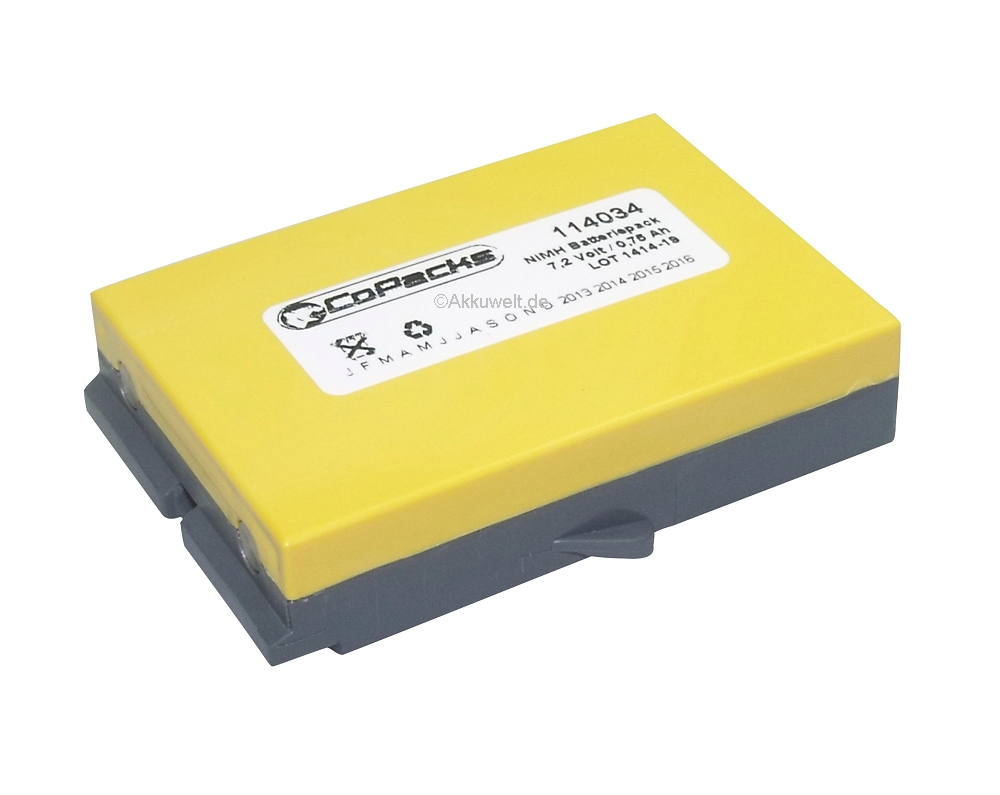 Ersatzakku für Kransteuerung Ikusi T60/1 BT06
