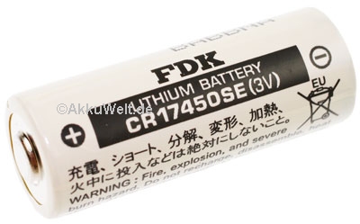 4af1c0dd117c0a942f1e80f971e7aa1a FDK Lithium Batterie CR17450SE 3V