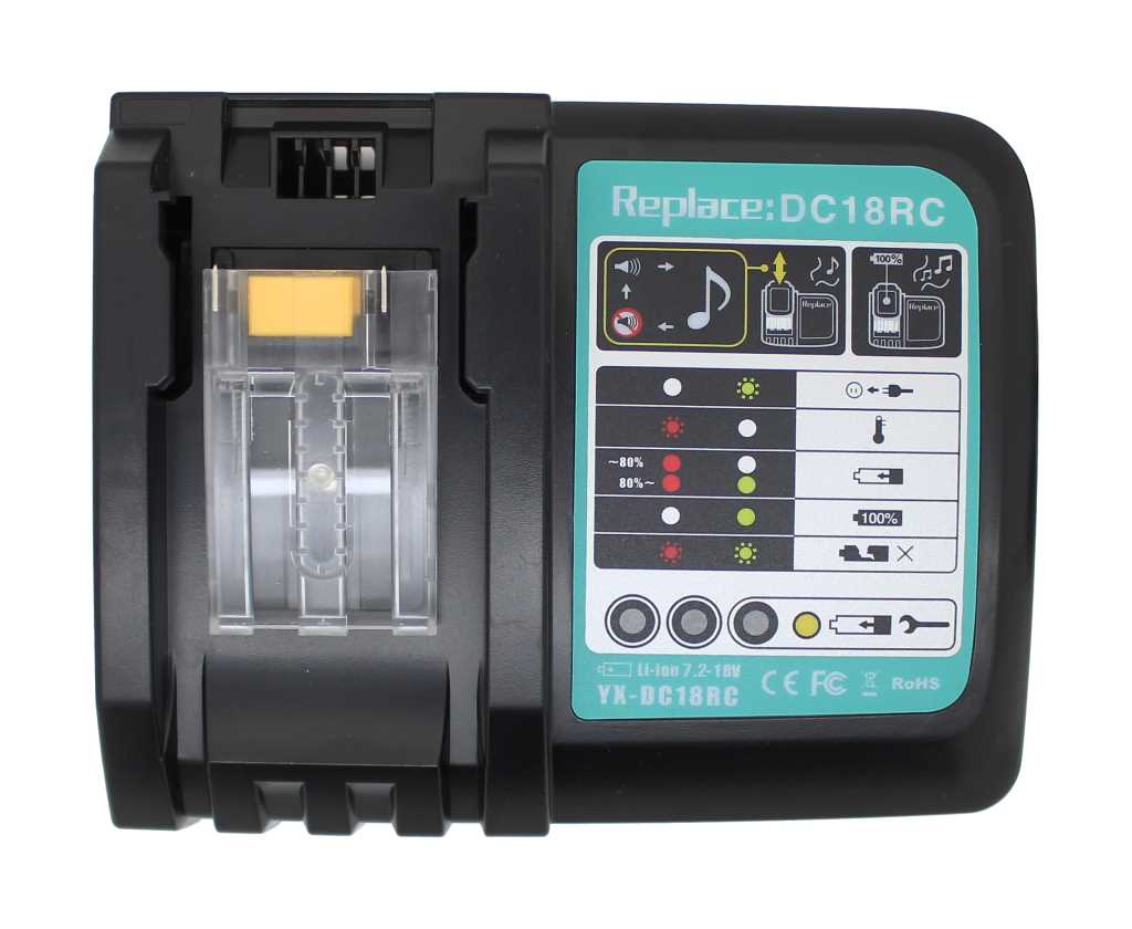 abbildung-1-bp-tischladegeraet-fuer-makita-bl1430-und-bl1830-mit-3ah-ladestrom-ersetzt-makita-dc18rc-1 Ersatz Ladegerät für Makita DC18RC BL1430 BL1830