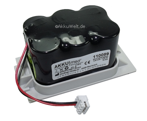2_4996_lrg Ersatzakku für Braun Infusomat FMS/P - Komplett mit Bodenplatte