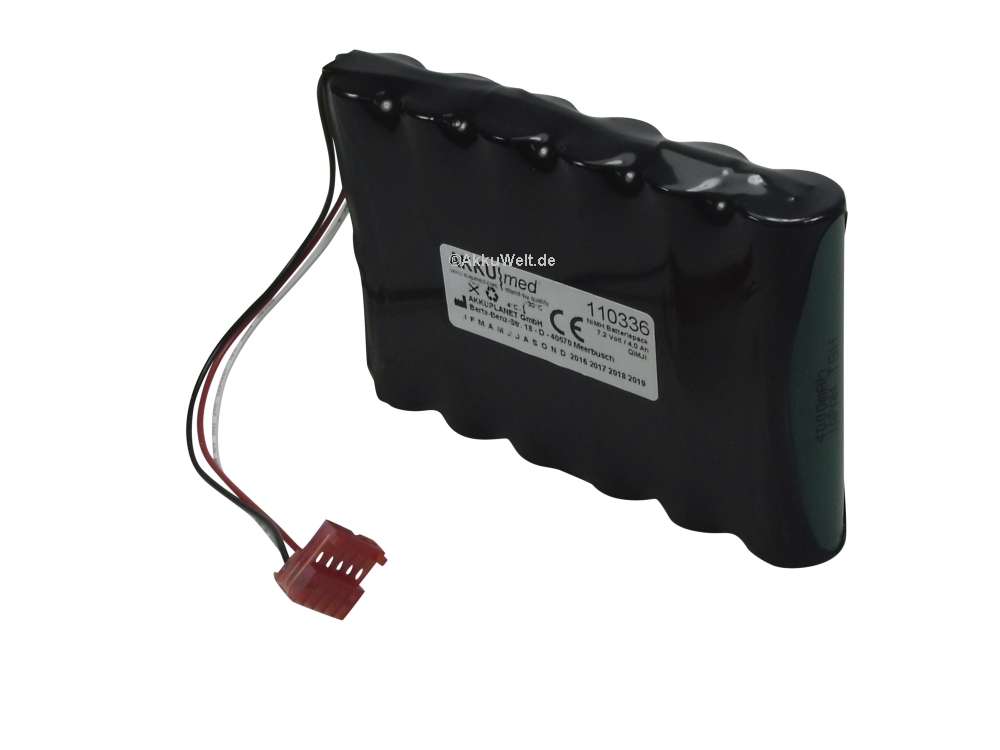 110336 AKKUmed Ersatzakku für CAS Medical Systems NIBP 750 Monitor NIBP 740 NIBP 730 940X SERIES