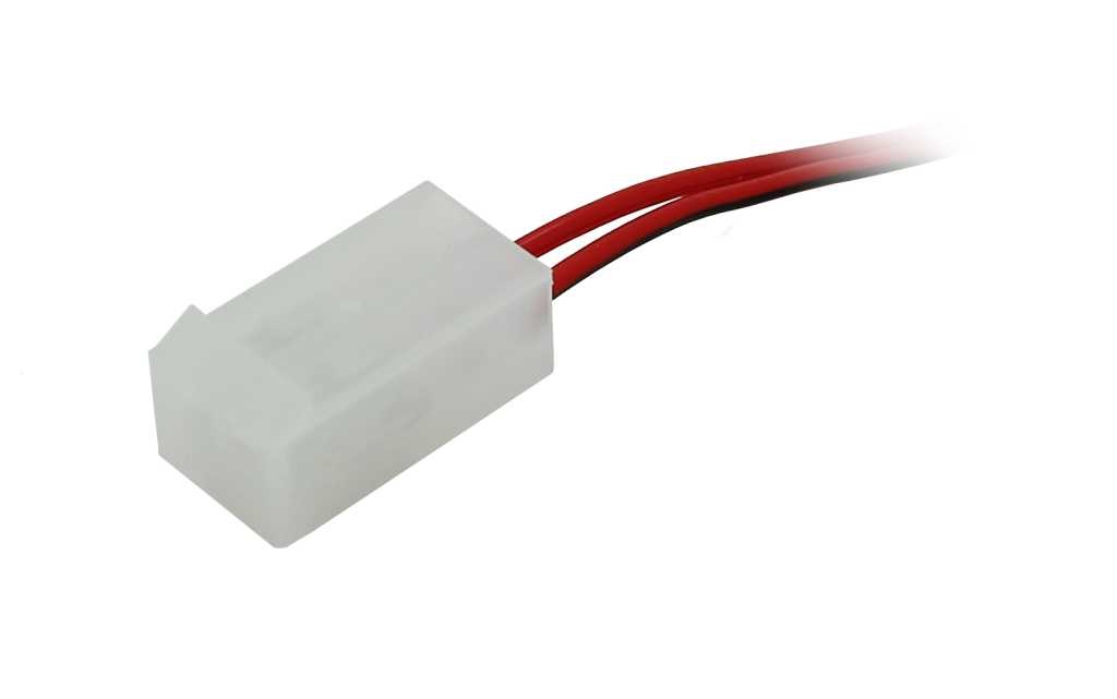 98100340-1 Ersatzakku für Notleuchten L1x3 Sub-C mit 300mm Kabel und Stecker Notleuchtenakku