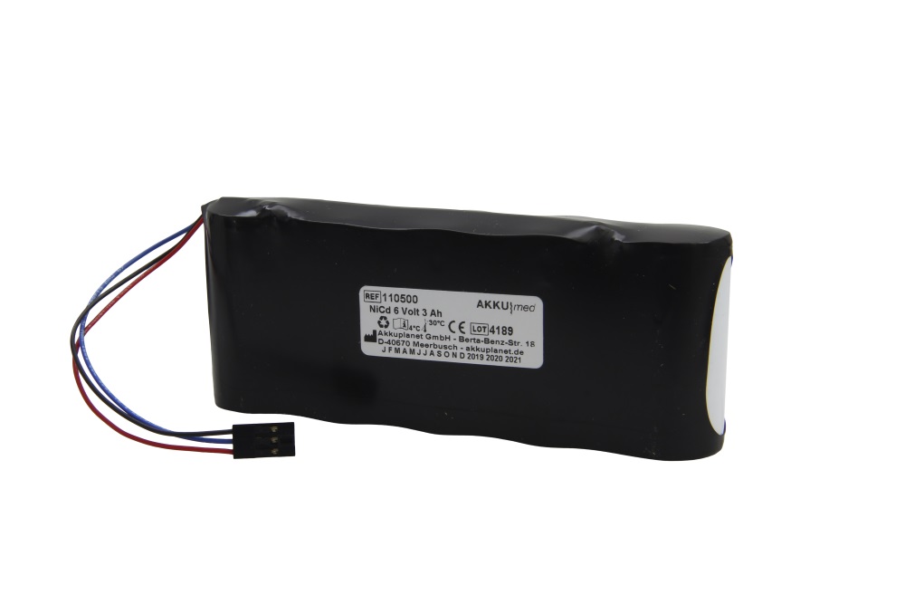 AKKUmed NC Akku passend für BCI (Biochem) MiniTORR Plus - Typ 6004-506, 58522B2