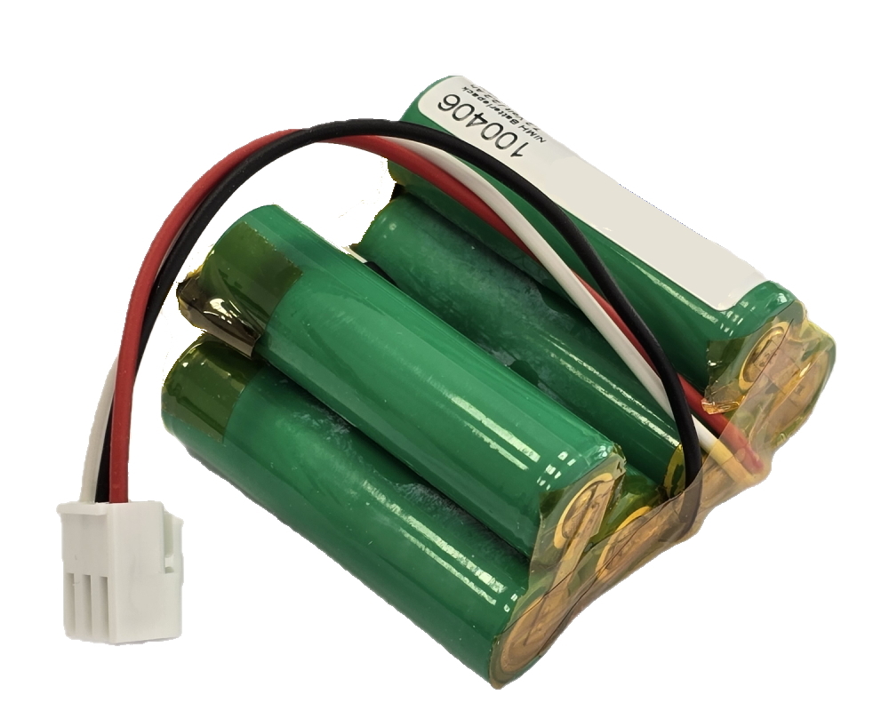 100406-2200 Akkupack für Lichtschranke 6er Mignon AA 2200mAh mit Stecker
