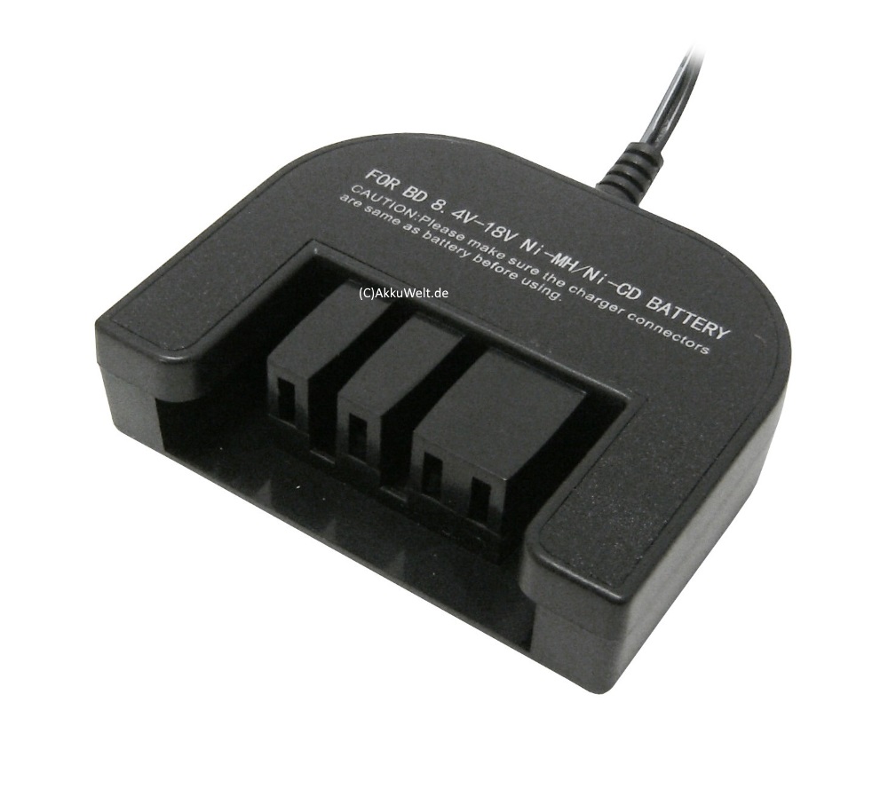 Ersatz Ladegerät für Black & Decker CP12 Firestorm A12 3 Kontakte Firestorm A18 3 Kontakte Fires