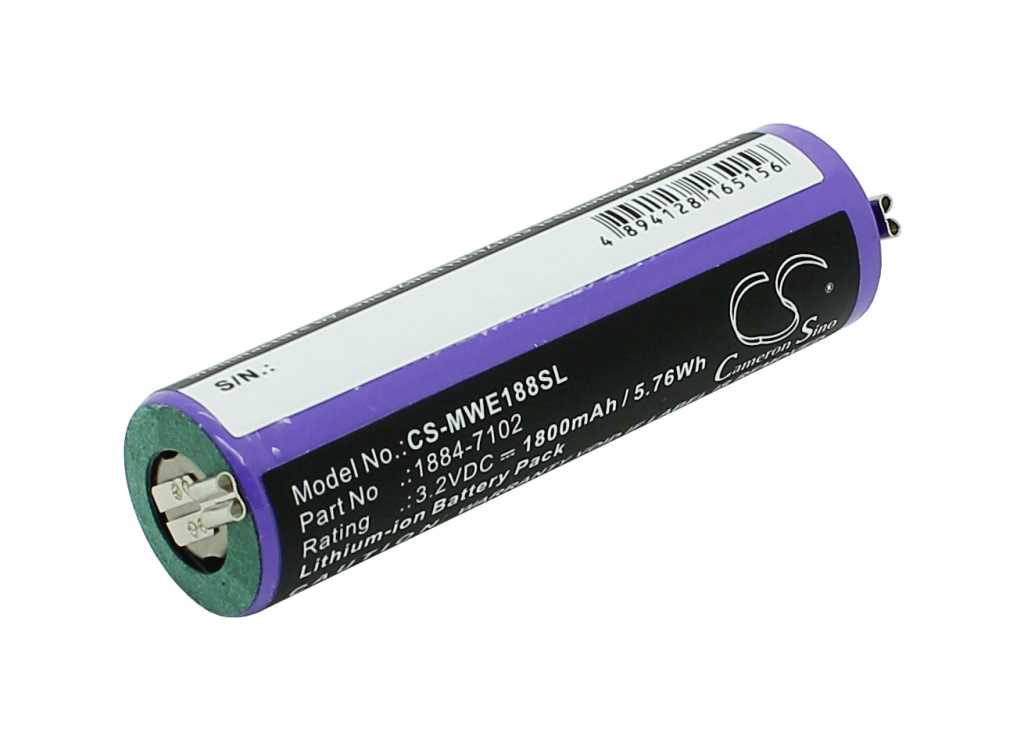 abbildung-bp-rasiererakku-lifepo4-3-2v-1800mah-ersetzt-moser-1884-7102-1 Ersatzakku für Haarschneider Moser 1884-7102