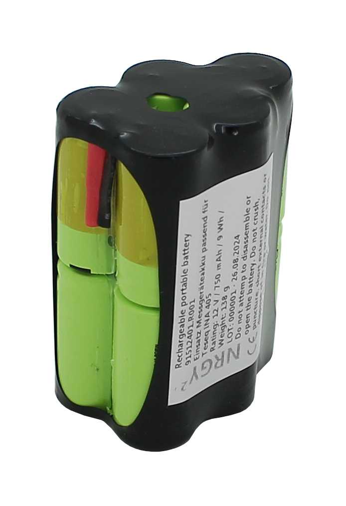 Ersatzakku Einsatz Messgeräte Teseq INA 40590699291 Teseq INA 405 NSG 435 Messgeräteakku