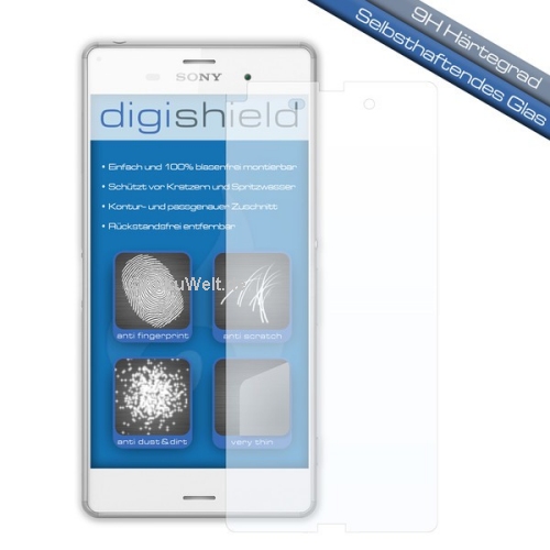 d28b340fa77df04c59760e1aa4f9e7c6 digishield Displayschutzglas für Sony Xperia Z3