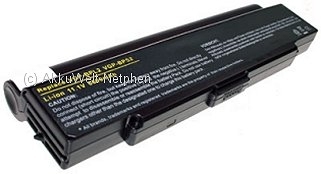 Ersatzakku für Sony Vaio VGN-S 1 FS 18 20 FE 21 31 S34 41E 150