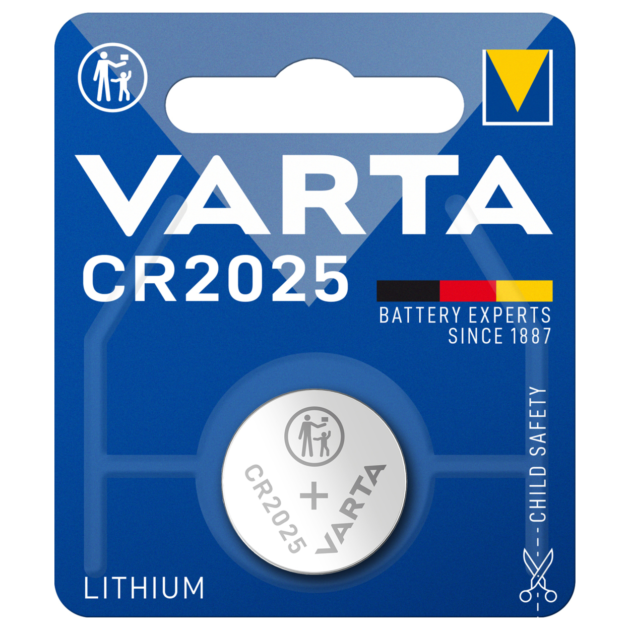 Varta Batterie CR2025 Lithium